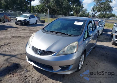 2009 Honda Fit Sport from USA, damaged, VIN JHMGE87479S012024
